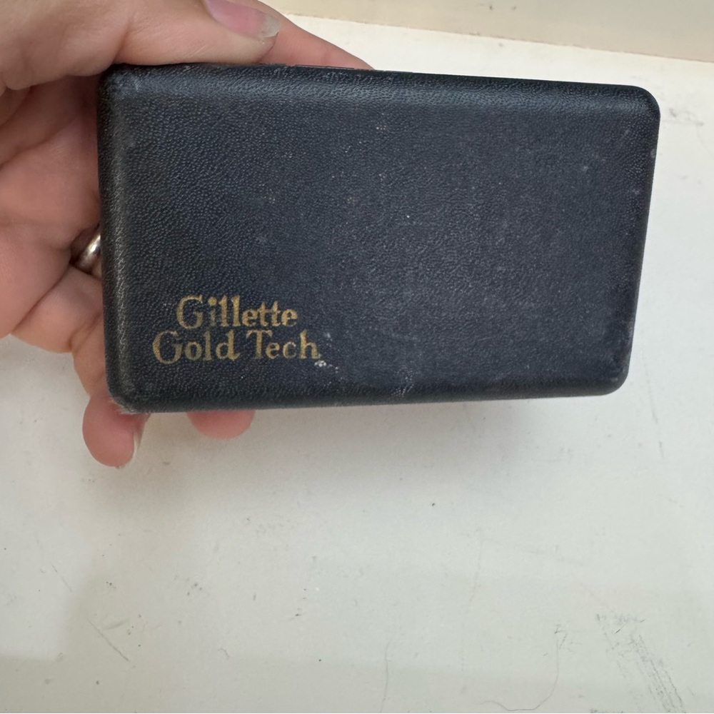 Gillette Gold Tech Men's Razor Vintage - Picture 11 of 11